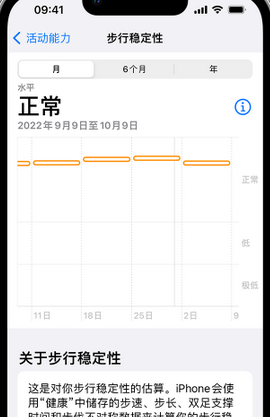 黑龙江iPhone手机维修如何在iPhone开启'步行稳定性通知'