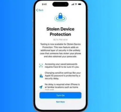 黑龙江苹果授权维修店分享被盗设备保护功能开启方法 