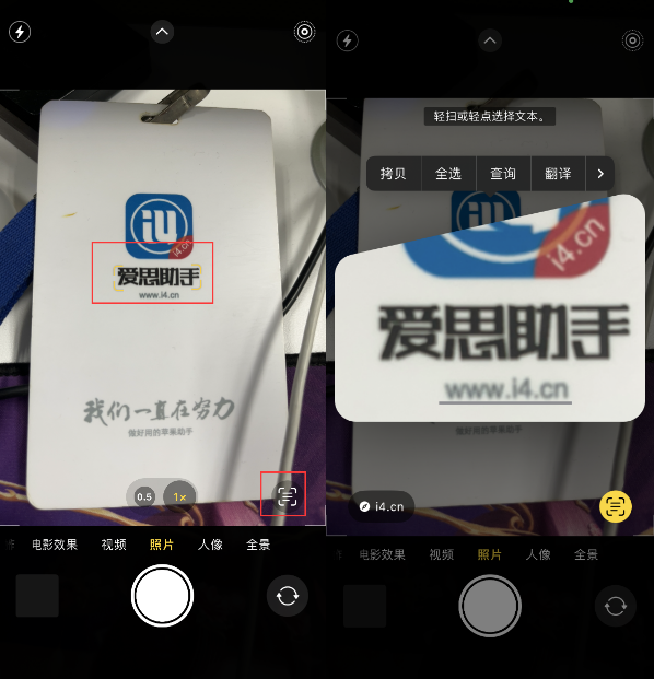黑龙江苹果手机维修分享升级iOS 16后如何通过相机翻译文本 