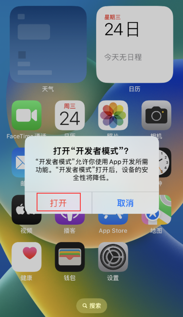 黑龙江苹果手机维修分享如何打开开发者模式 