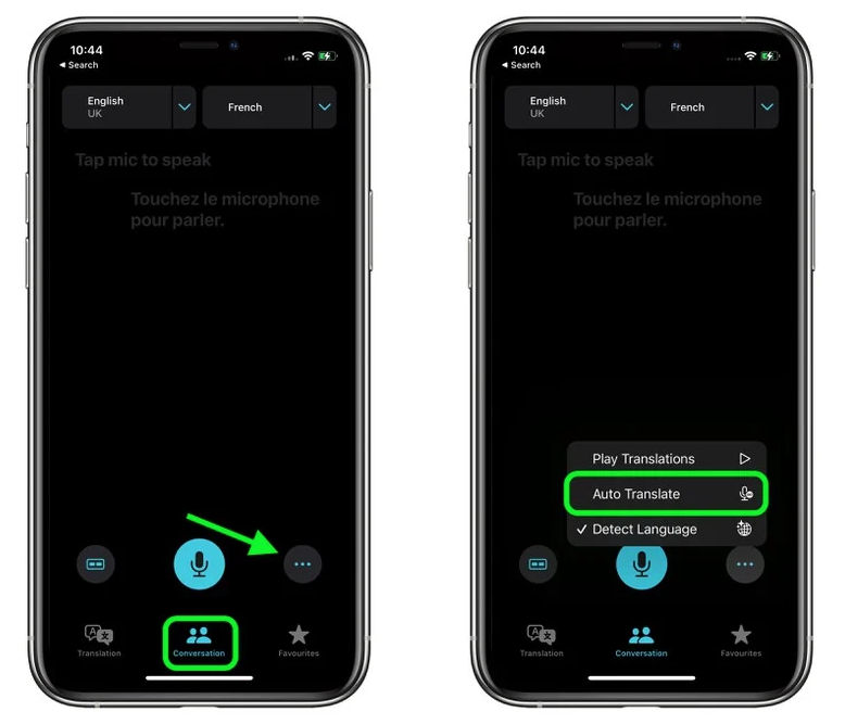 黑龙江苹果手机维修分享iOS 15 “翻译” App 新改进 