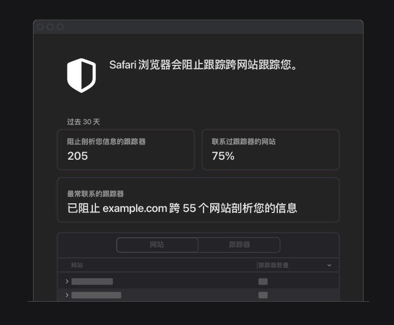 黑龙江苹果手机维修分享如何在 Safari 浏览器中查看和打开隐私报告 